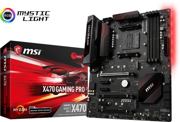 MSI X470 Gaming Pro, ATX motherboard - Multitronic